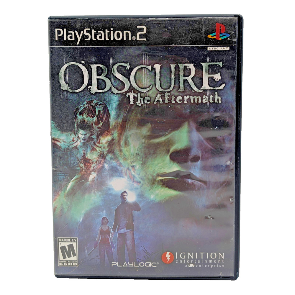 Obscure The Aftermath PS2 Sony PlayStation 2 CIB Complete Video Game Tested